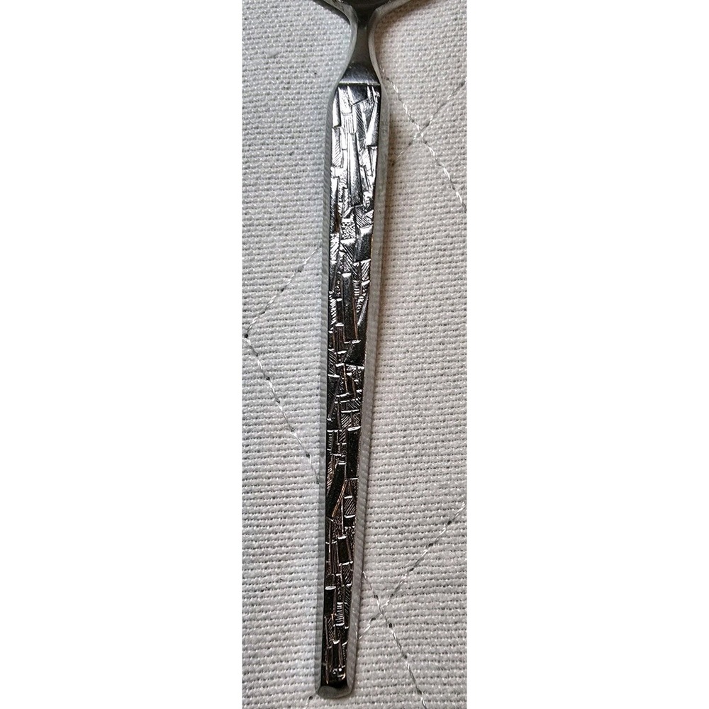 Riviera Mosaic Stainless Steel Spoon 3 Flatware Japan Silverware‎ Dinnerware - Picture 3 of 9